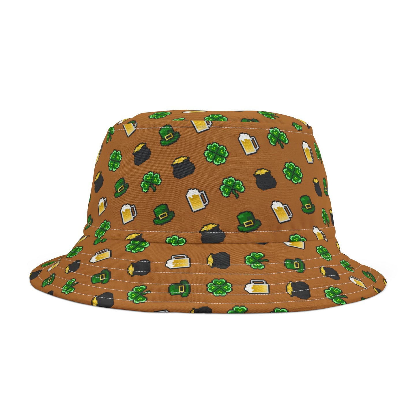 Lucky Charms Bucket Hat – Brown
