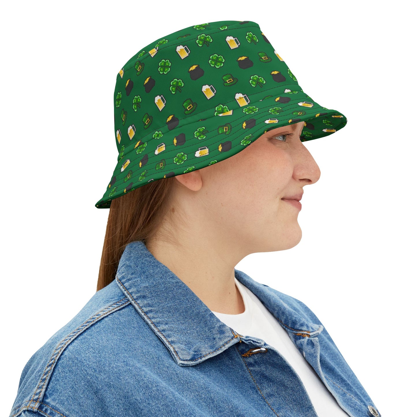 Lucky Charms Bucket Hat – Green