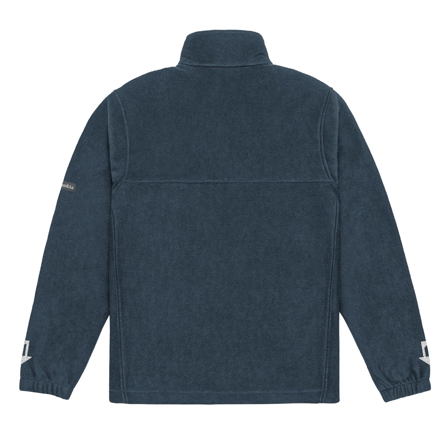 NEXGEN RETRO Signature Columbia Fleece Jacket – White Embroidered