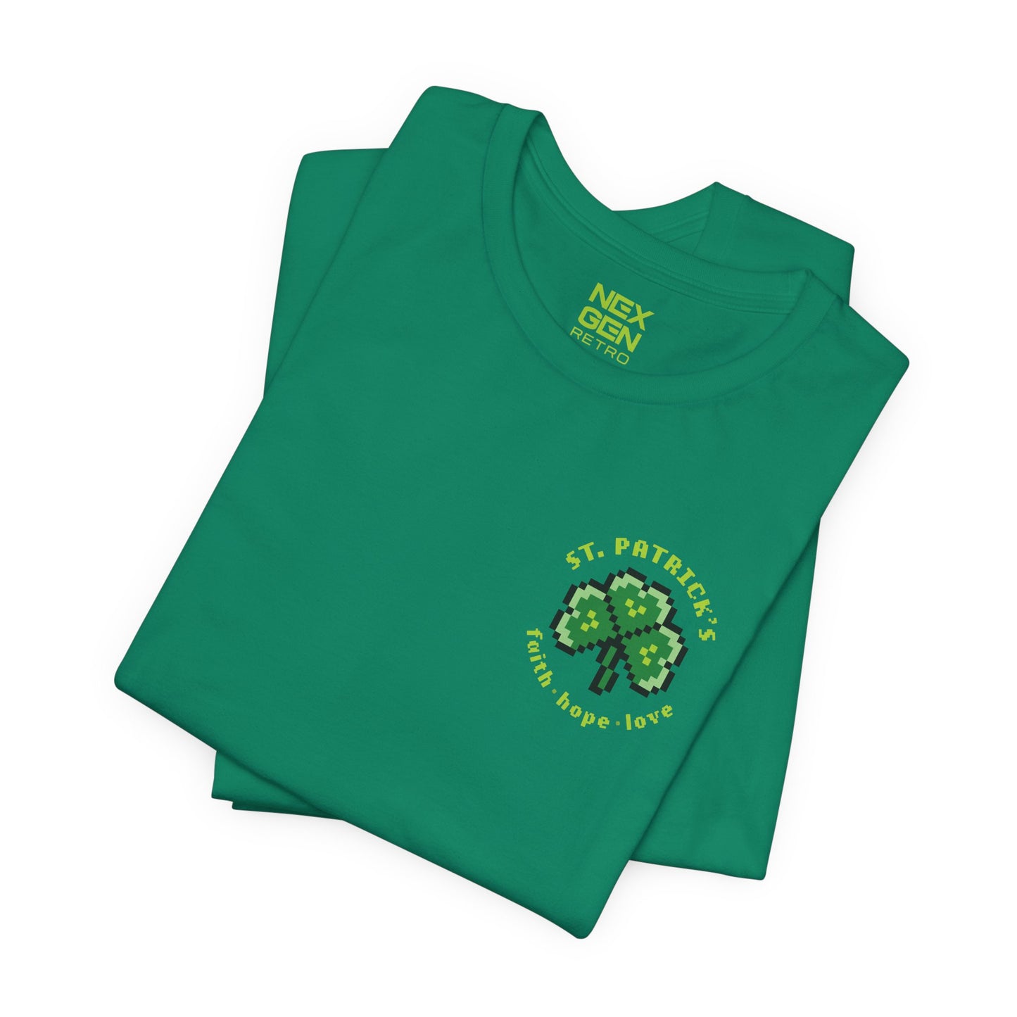 Pixel Shamrock T-Shirt