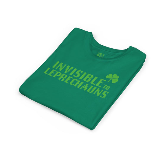 Invisible to Leprechauns Youth T-Shirt