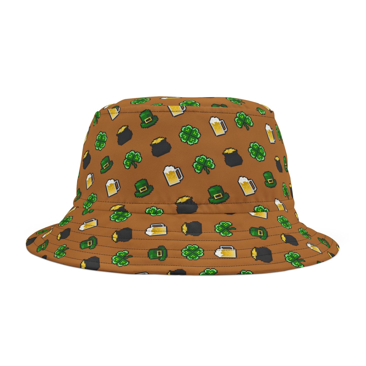 Lucky Charms Bucket Hat – Brown
