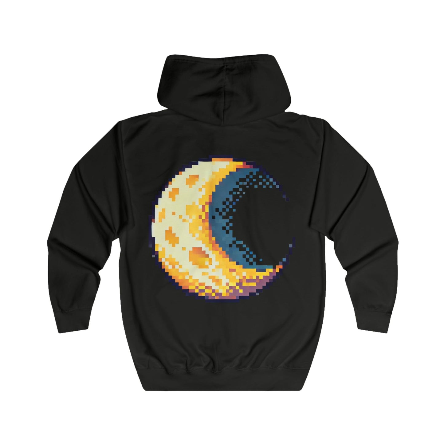 Moongod Loose Fit Zip Hoodie