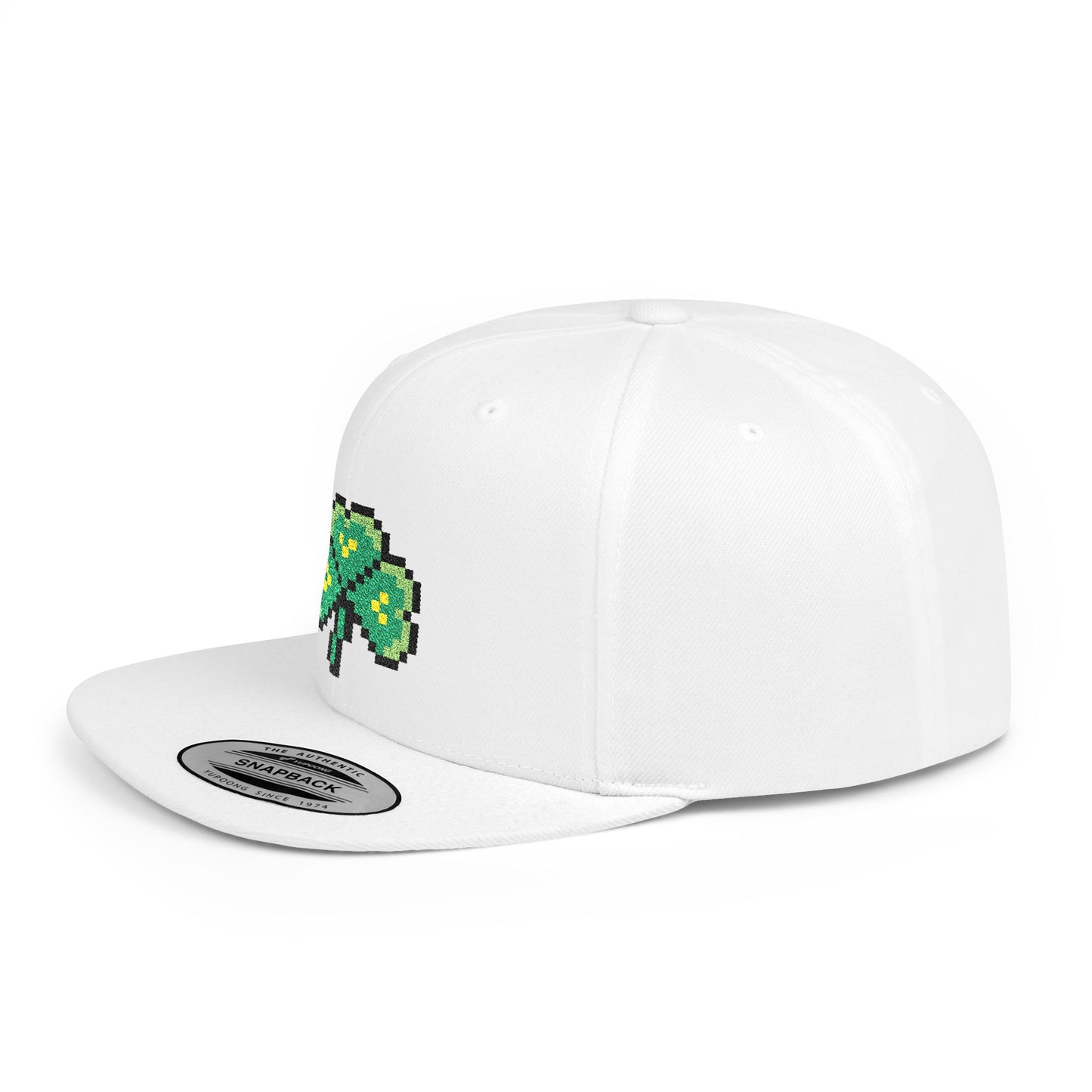 Pixel Shamrock Snapback