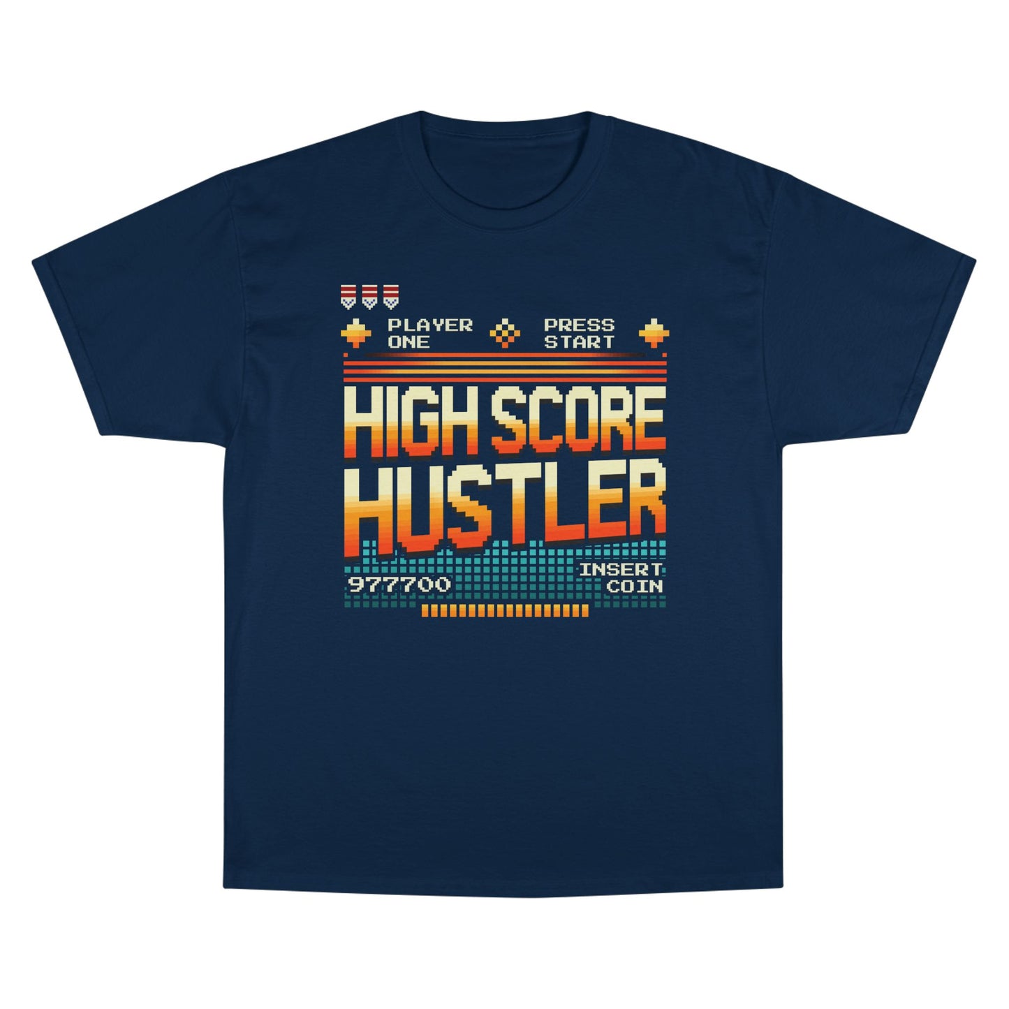 High Score Hustler T-Shirt – Champion Edition