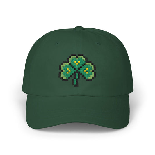 Pixel Shamrock Cap