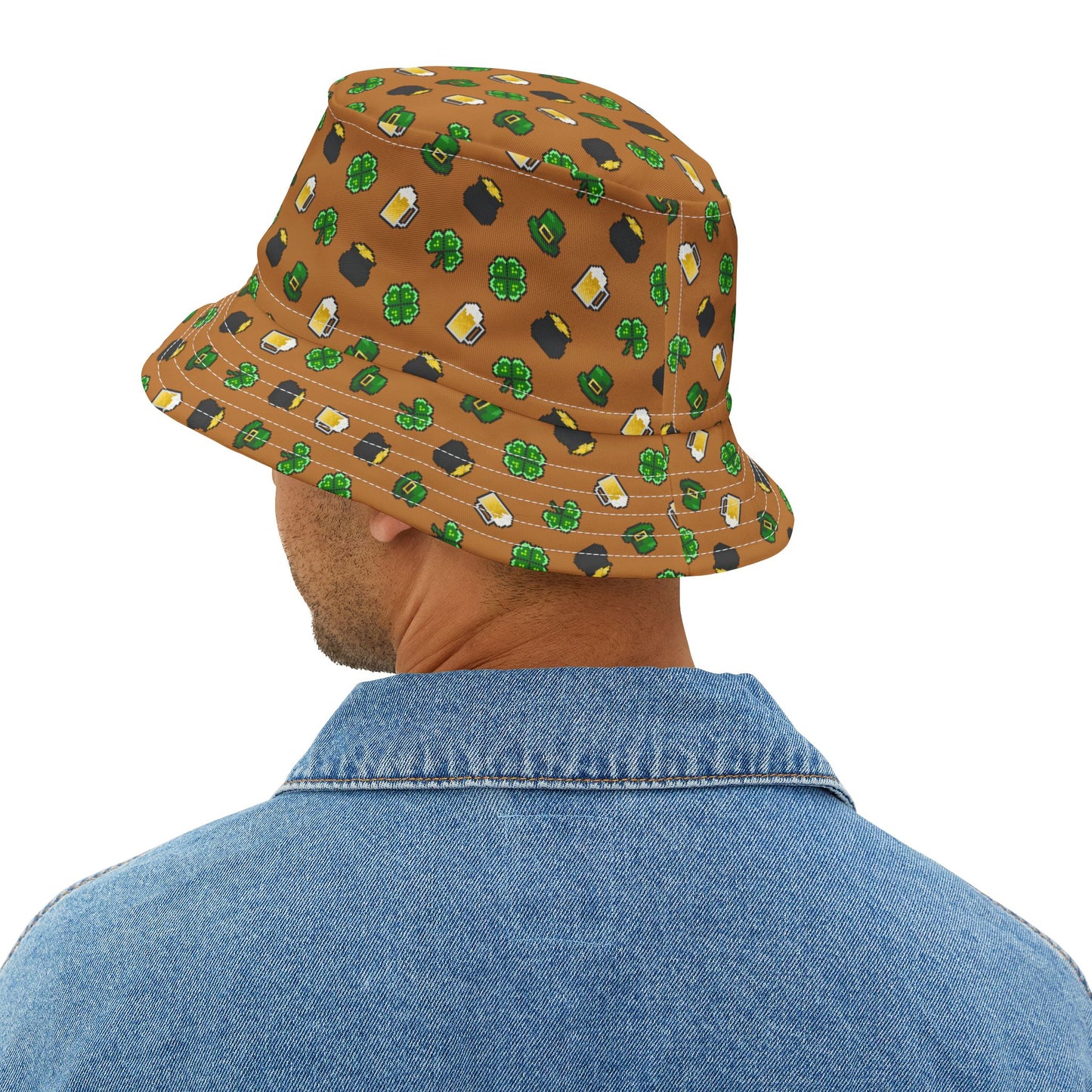 Lucky Charms Bucket Hat – Brown