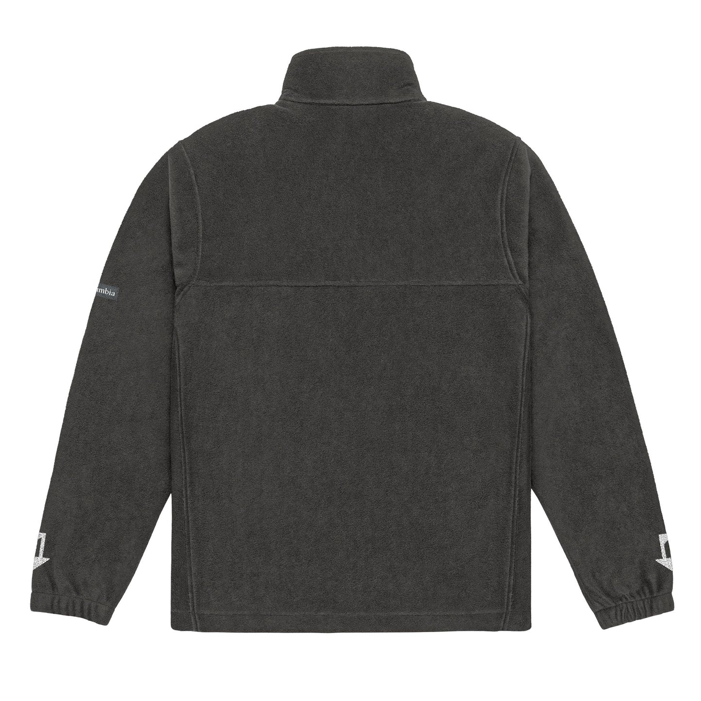 NEXGEN RETRO Signature Columbia Fleece Jacket – White Embroidered