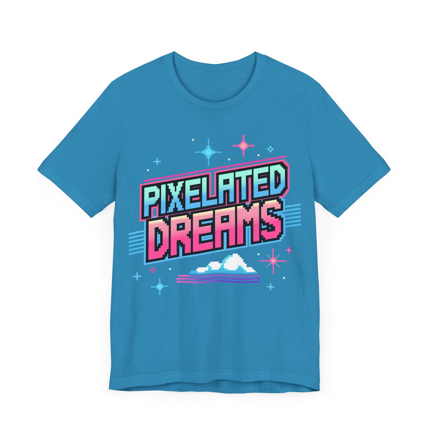 Pixelated Dreams Retro Arcade Classic Fit T-Shirt