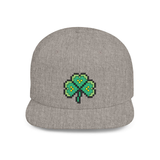 Pixel Shamrock Snapback