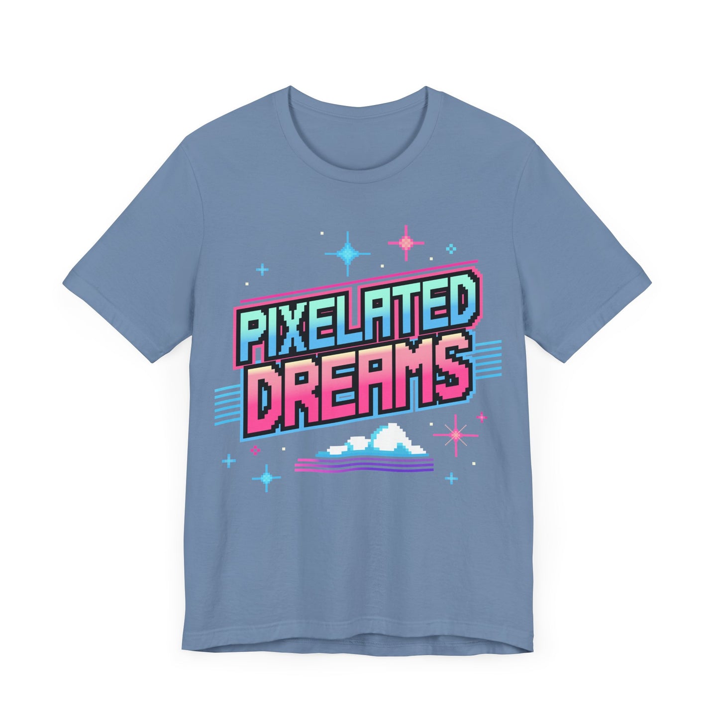 Pixelated Dreams Retro Arcade Classic Fit T-Shirt