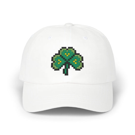 Pixel Shamrock Cap