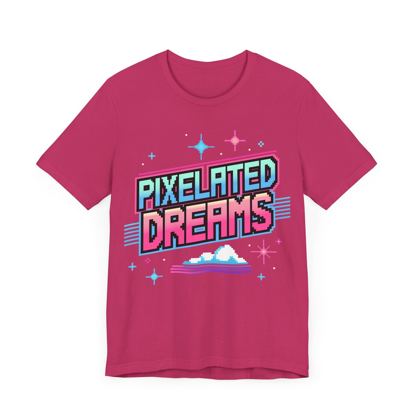 Pixelated Dreams Retro Arcade Classic Fit T-Shirt