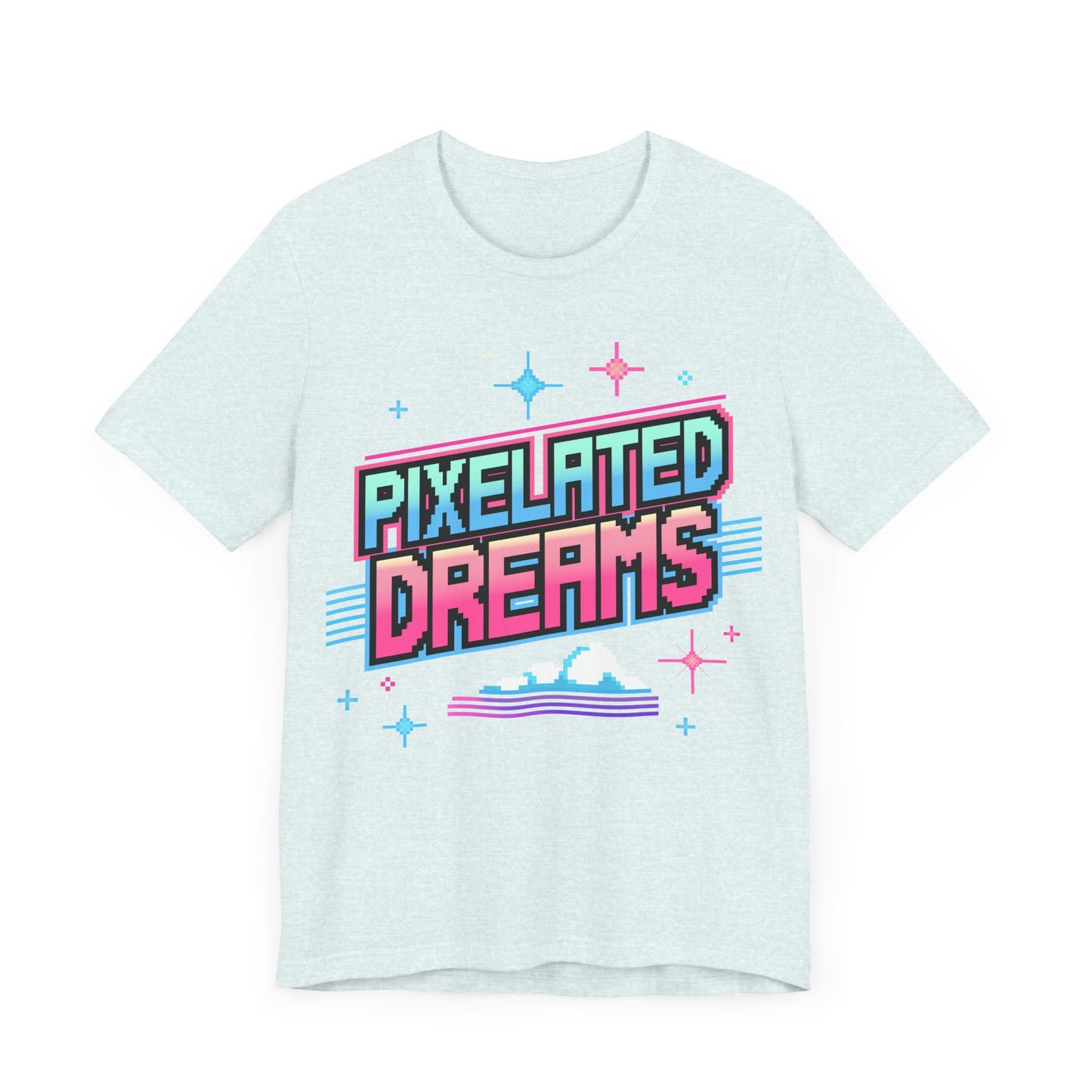 Pixelated Dreams Retro Arcade Classic Fit T-Shirt