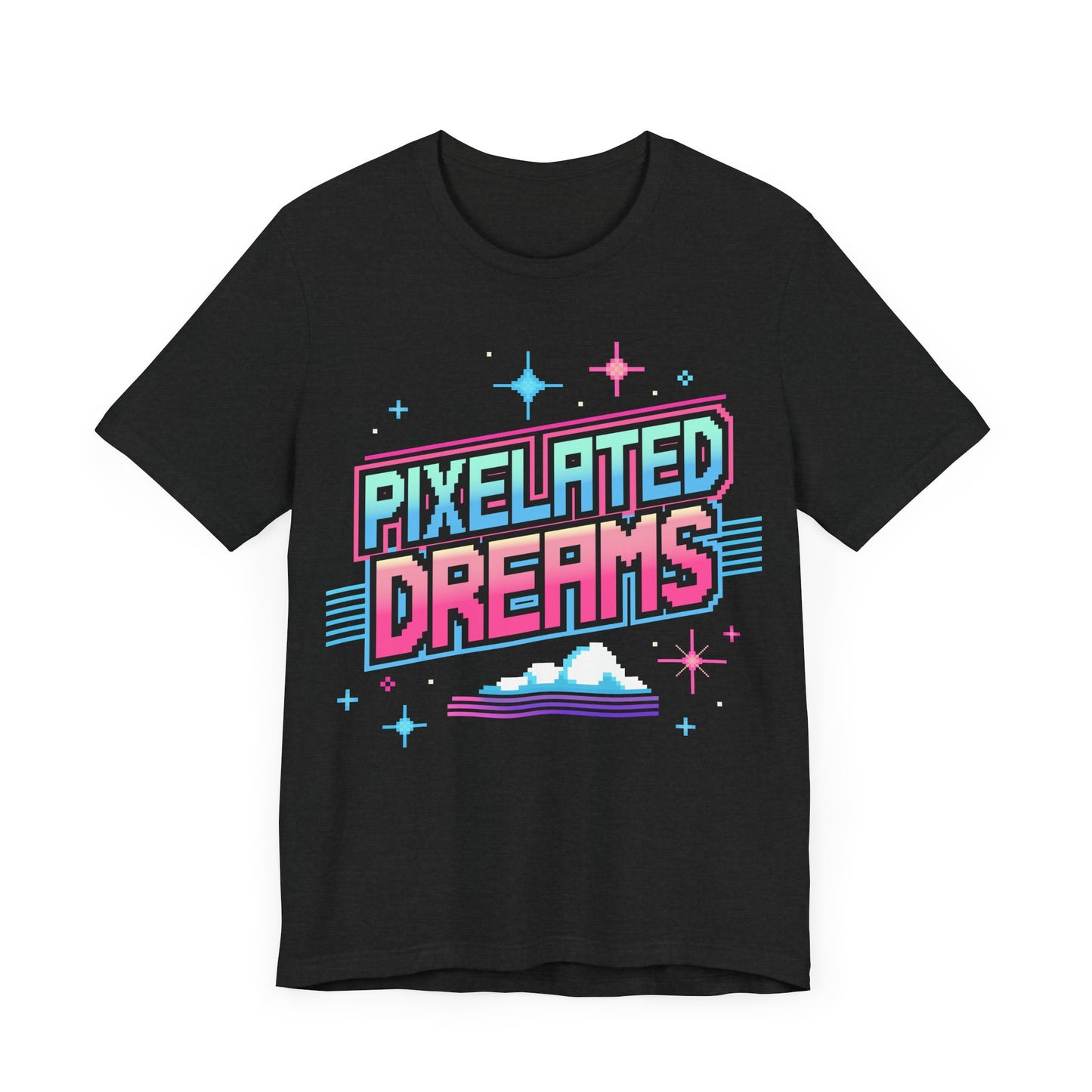 Pixelated Dreams Retro Arcade Classic Fit T-Shirt