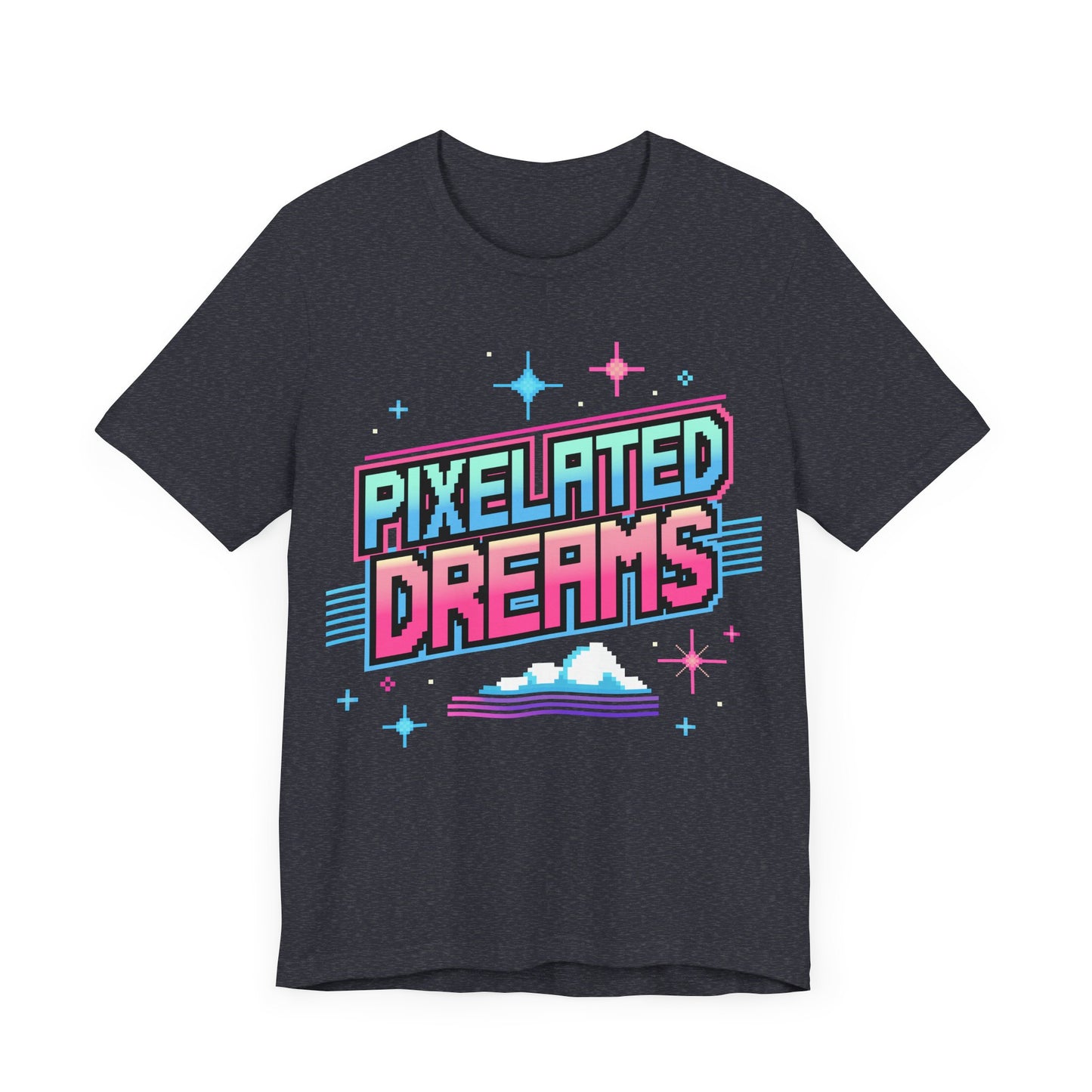 Pixelated Dreams Retro Arcade Classic Fit T-Shirt