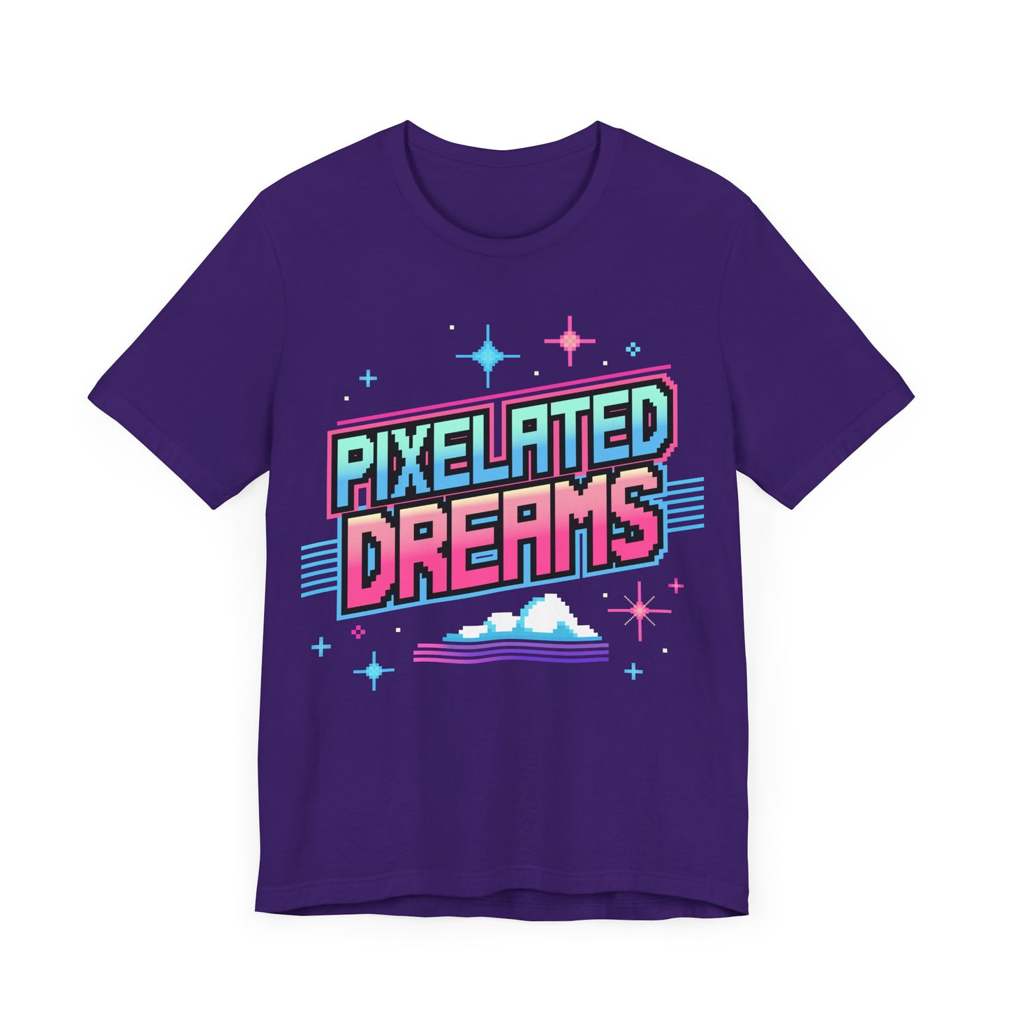 Pixelated Dreams Retro Arcade Classic Fit T-Shirt